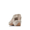 Slika Ženske sandale Rieker 47156 light rose/silver