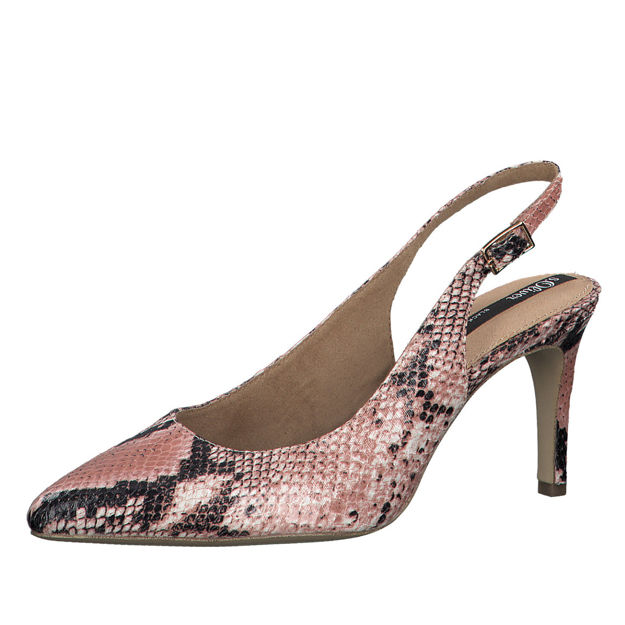 Slika Ženske sandale S Oliver 29601 lt. rose snake
