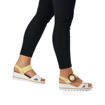 Slika Ženske sandale Rieker 67476 yellow