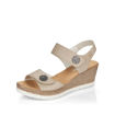 Slika Ženske sandale Rieker 619B9 beige