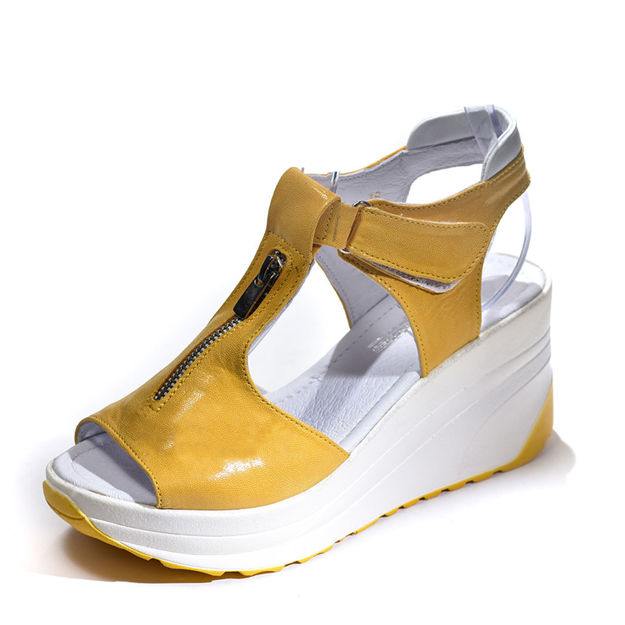 Slika Ženske sandale Tref 2855 žute